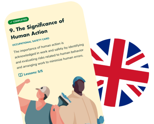 Ainutlaatuinen tapa suorittaa työturvallisuuskortti englanniksi – joustava, nopea ja pelillistetty oppimiskokemus
