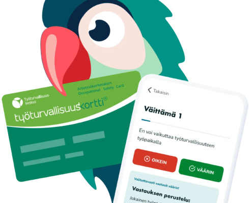 Työturvakortit.fi tarjoaa ensimmäisenä Suomessa työturvallisuuskorttikoulutuksen, jonka voi suorittaa osaksi mobiilisovelluksella