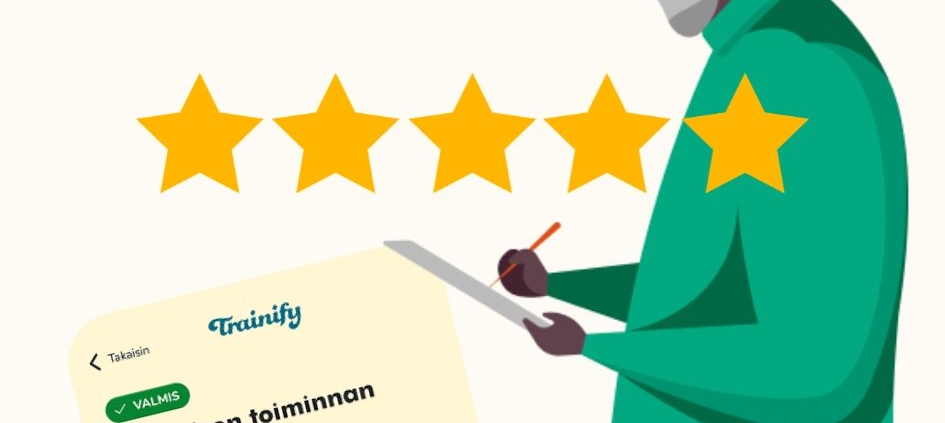 Monimuotokoulutus on kerännyt huippuarvostelut 5 tähteä
